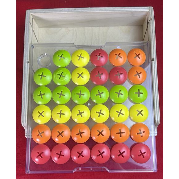 Lovevery Mosaic Button Board Montessori Companion Play Kit - Picture 6 of 8